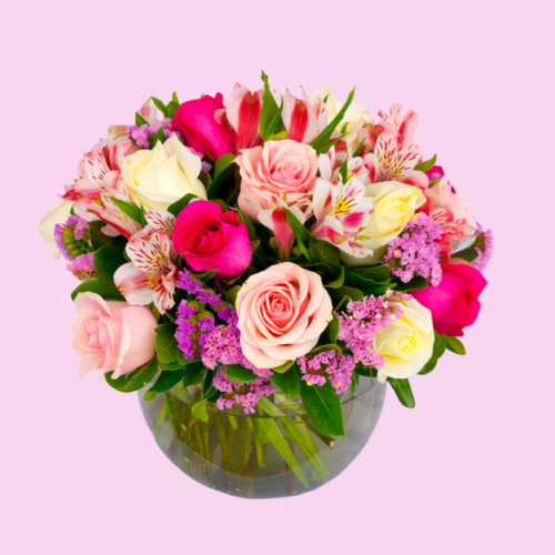 Arreglo floral elaborado en los Cabos, México
